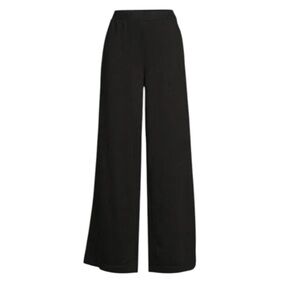 Black Wide-Leg Pant NWT Long Large